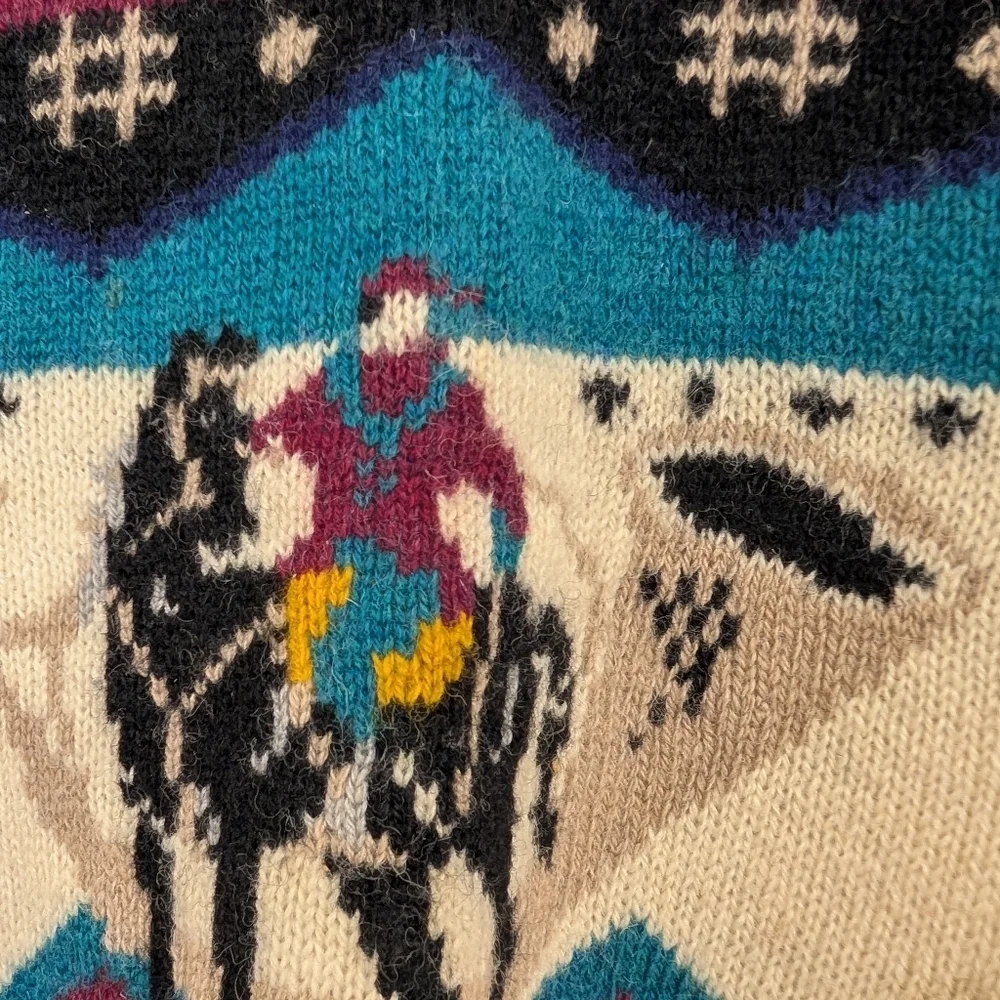 WOOLRICH VINTAGE WOOL KNIT SIZE X LARGE - Picture 3 of 6